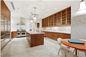 Calacatta White Marble Look Quartz Stone Solid Surfaces Polished Slabs & Tiles Engineered Stone Artificial Stone Slabs for Counter Top Cr 4028