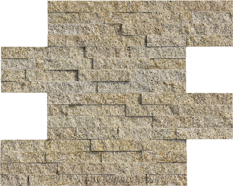 Chinese G682 Granite ,China Rust Granite Split Ledge Stone ,Cultured Stone Veneer, Wall Cladding, Stone Wall Decor, Exposed Wall Stone