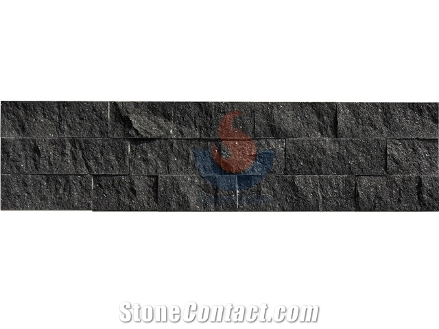 Chinese G684 Granite ,China Black Granite ,Fuding Black Granite Split Ledge Stone Panel ,Culture Stone , Stone Veneer,Stone Wall Cladding