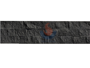 Chinese G684 Granite ,China Black Granite ,Fuding Black Granite Split Ledge Stone Panel ,Culture Stone , Stone Veneer,Stone Wall Cladding