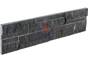Chinese G684 Granite ,China Black Granite ,Fuding Black Granite Split Ledge Stone Panel ,Culture Stone , Stone Veneer,Stone Wall Cladding