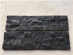 Chinese G684 Granite ,China Black Granite ,Fuding Black Granite Split Ledge Stone Panel ,Culture Stone , Stone Veneer,Stone Wall Cladding
