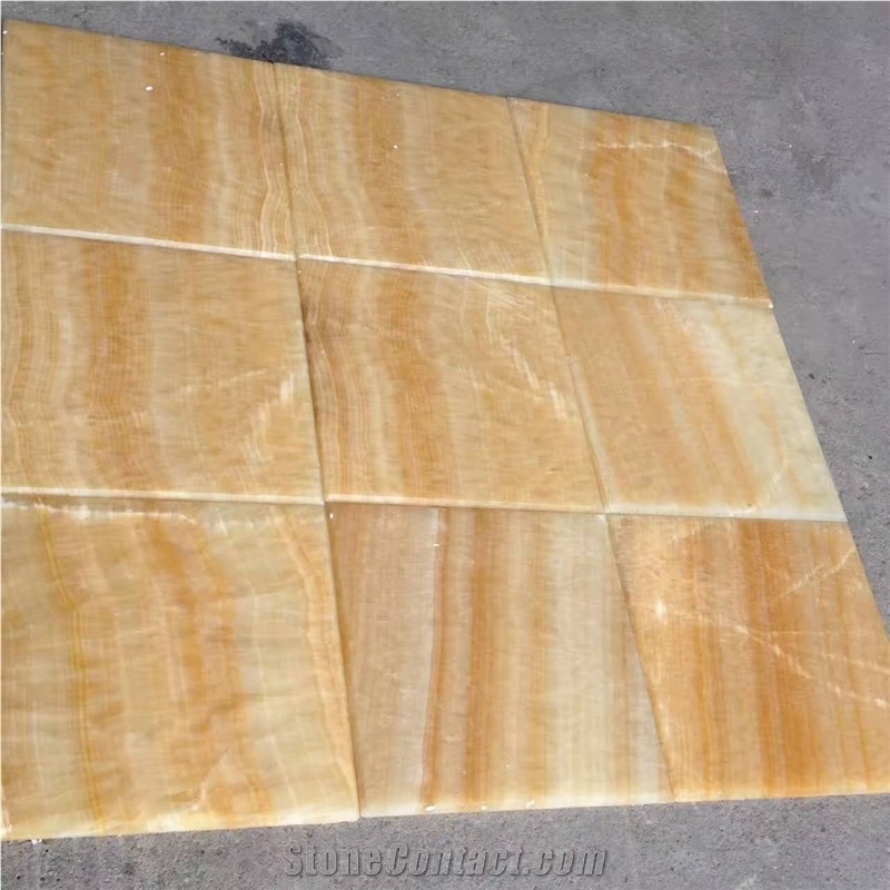 Chinese Yellow Honey Onyx/Rosin Jade Onyx