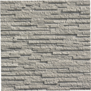 Cinderella Grey,Lady Grey,Shay Grey,Milana Grey,Chinese Pure Grey Marble Split Face Ledge Stone Panel , Stone Veneer , Culture Stone ,Wall Cladding