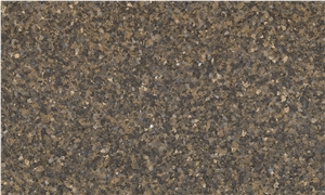 Hot Sale Brown Quartz Stone Solid Surfaces Polished Slabs & Tiles Engineered Stone Artificial Stone Slabs for Counter Top Cr 2035