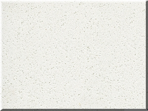 Jazz White Quartz Stone Slab White Quartz for Kitchen Countertop