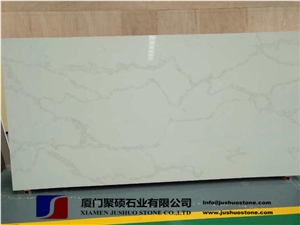Calacatta White Artificial / Engineered Quartz Stone Tile & Slab