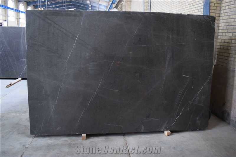 Pietra Grey Marble Slab, Pietra Grey Slab, Grey Stone Slab, Graphite Stone Slab