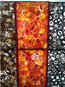 Red Agate Luxury Material Slab for Your Reference