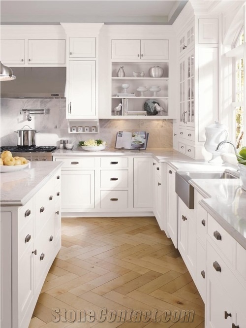 A Quality Bianco Carrara White Marble Bath Top,Bathroom Countertop Hotel Vanity Top for Hotel Decor-Gofar