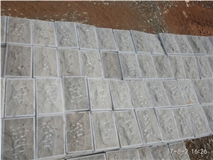 Caesar Grey Marble Mushroom Stone, Ocean Ash Markuni Beige Marble Split Face Mushroom for Villa Exterior Wall Cladding Panel