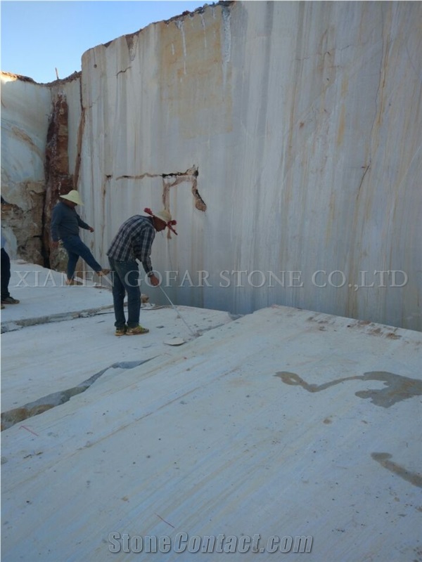 Caesar Grey Marble Mushroom Stone, Ocean Ash Markuni Beige Marble Split Face Mushroom for Villa Exterior Wall Cladding Panel