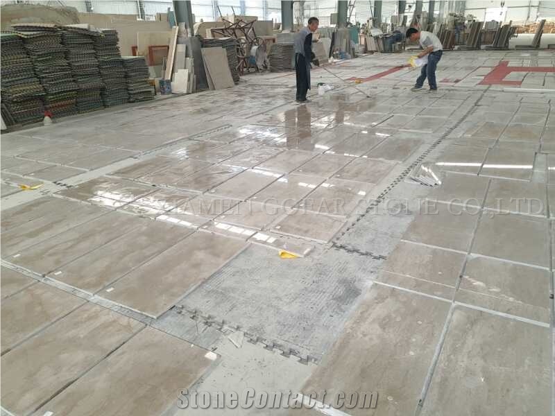 Caesar Grey Marble Polished Slab Ocean Ash Markuni Beige Marble Tile Cut to Size for Villa Interior Wall Cladding,Floor Covering Pattern High Gloss for Hotel Project