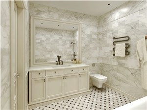 Calacatta Gold Marble Cut to Size Bathroom Counters Design Modern Style Vanity Top,Bath Top