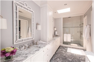 Calacatta Gold Marble Cut to Size Bathroom Counters Design Modern Style Vanity Top,Bath Top