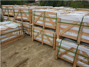 Cobble G682 Road Pavers,Padang Giallo Rust Granite Cube Stone & Brick Pavers for Walling Stones,Driveway Paving Sets,Landscaping Stone-Gofar