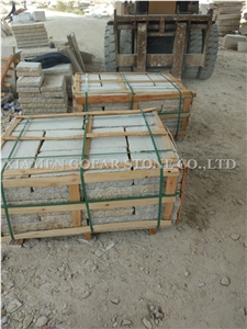 Cobble G682 Road Pavers,Padang Giallo Rust Granite Cube Stone & Brick Pavers for Walling Stones,Driveway Paving Sets,Landscaping Stone-Gofar
