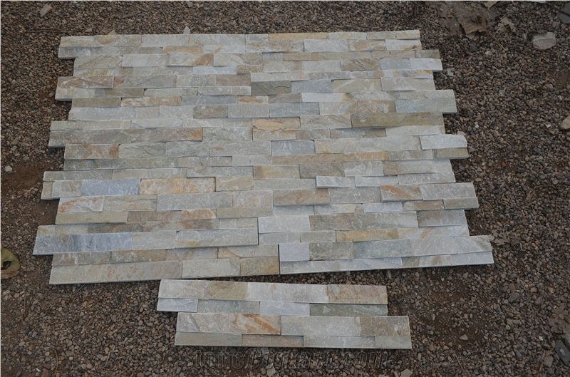 Discount Price China Rust Slate Culture Stone Wall Panel Cladding Stacked Stone,Wall Feature Ledge Stone Veneer Spilt Face- Gofar