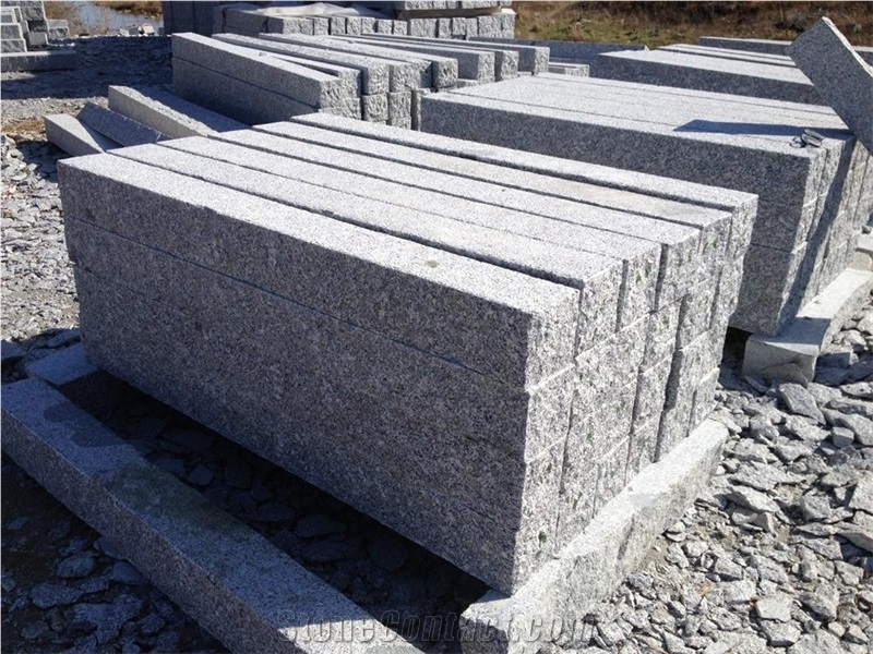Factory Price G603 Road Garden Palisade, Sesame Grey Granite Driveway Floor Pillars Paving Stone Exterior Stone-Gofar