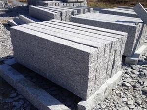 Factory Price G603 Road Garden Palisade, Sesame Grey Granite Driveway Floor Pillars Paving Stone Exterior Stone-Gofar