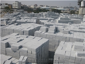 G603 Granite Cube Stone/Bacuo White Granite Floor Covering/Balma Grey Cobble Stone/Sesame White Paving Sets/Ice Cristall Granite Courtyard Road Pavers/China Sardinia Granite Pavers