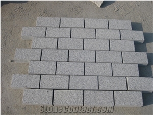 G603 Granite Cube Stone/Bacuo White Granite Floor Covering/Balma Grey Cobble Stone/Sesame White Paving Sets/Ice Cristall Granite Courtyard Road Pavers/China Sardinia Granite Pavers