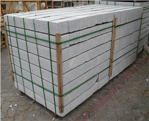 G603 Granite Garden Palisade/Bacuo White Granite Floor Covering Pillars/Balma Grey Cobble Stone/Sesame White Paving