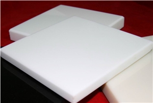 Marmoglass Pure White Crystallized Glass Stone Thin Panel Hotel Wall Cladding,Floor Covering Pattern Gofar