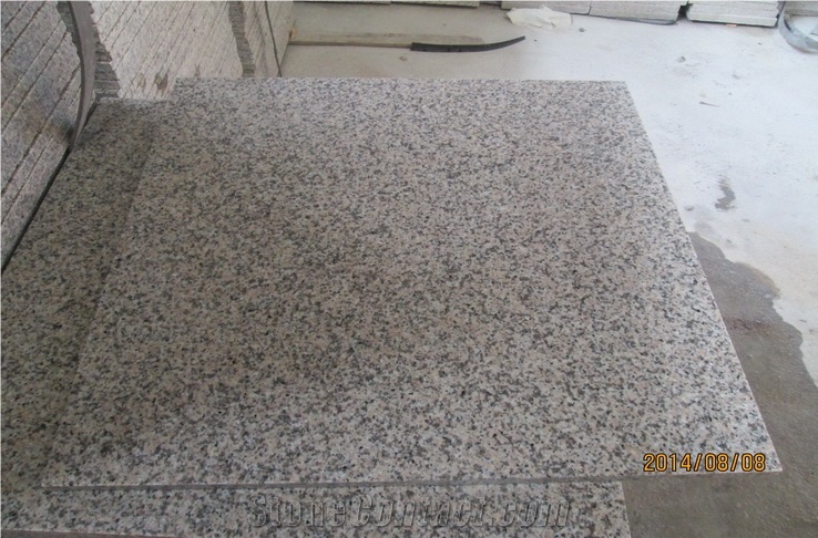 Polished G681 Shrimp Pink Granite Stair Treads Floor Covering/Sunset Red Granite /Wild Rose Granite Panel/Rosa Pesco Granite Staircase-Gofar