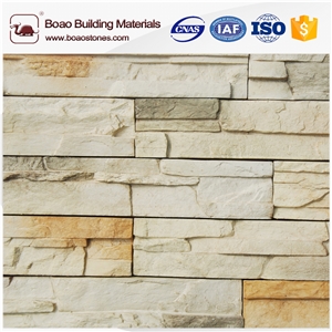 Faux River Rock Stone Faux Stone Wall Panel Wall Facade Stone Cladding