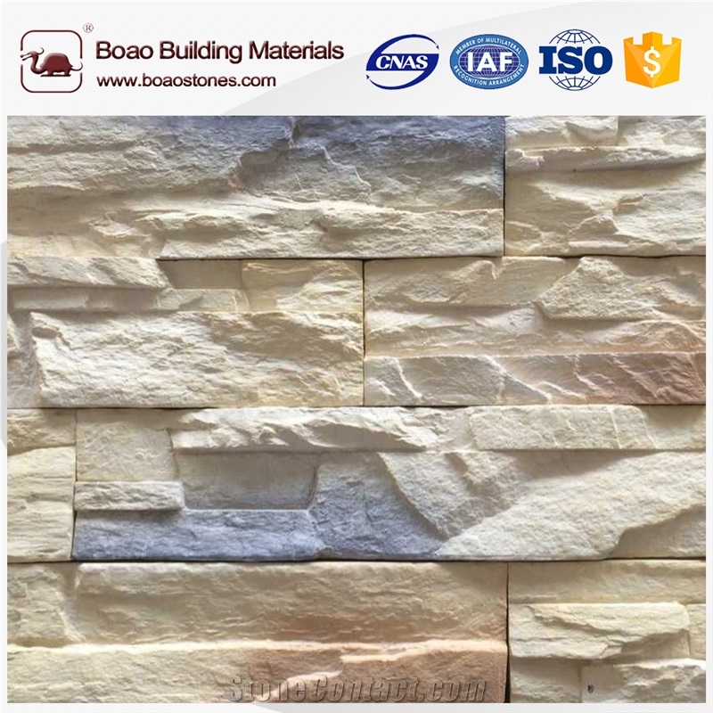 Faux River Rock Stone Faux Stone Wall Panel Wall Facade Stone Cladding
