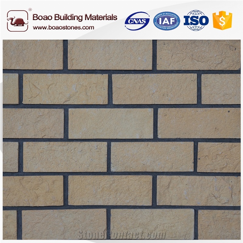 Fire Resistant Brick Wall Panel Decorative Brick Veneer