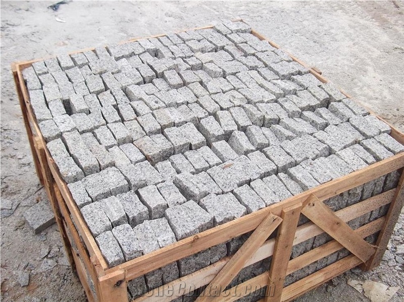 China G603 Gray Granite Split Finish,Cube Stone Paving Sets,Floor Covering,Garden Stepping Pavements,Walkway Pavers,Courtyard Road Pavers,