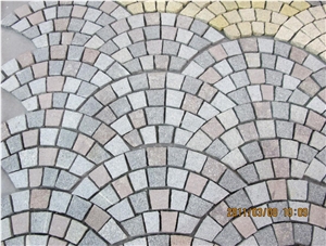 China Multicolor Granite Cube Stone,Cube Stone Paving Sets,Floor Covering,Garden Stepping Pavements,Walkway Pavers,Courtyard Road Pavers,Exterior