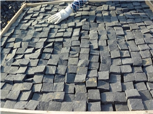 China Zhangpu Black Split Basalt,Cube Stone Paving Sets,Floor Covering,Garden Stepping Pavements,Walkway Pavers,Courtyard Road Pavers,Exterior Pattern