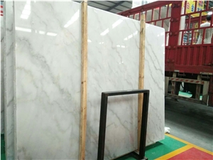 Kwong Sal White Marble Guangxi White Polished Slab