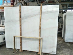 Kwong Sal White Marble Guangxi White Polished Slab