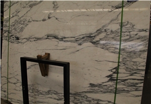 Italy Bianco Statuario Venato Marble Snow White Big Slab