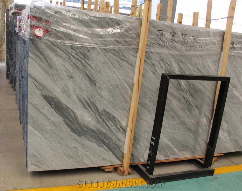 Italy Bardiglio Trambiserra Grey Marble Hotel Project Floor