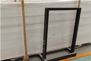Star White Marble Fish Maw Polar White Polished Slab Tile