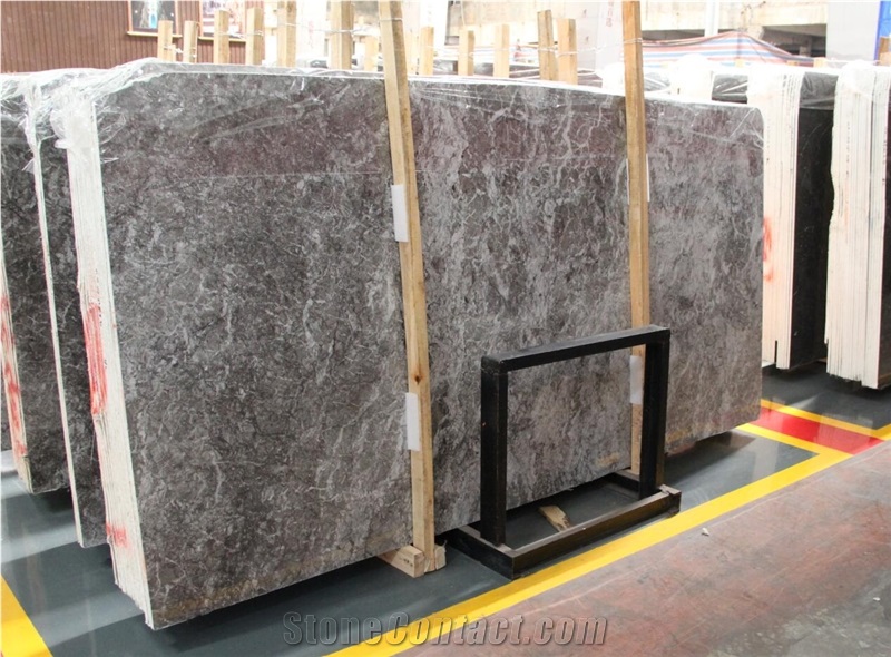 Cloud Grey Marble Green Cream Storm Cloud Gray Big Slab