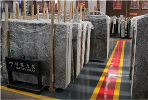 Cloud Grey Marble Green Cream Storm Cloud Gray Big Slab