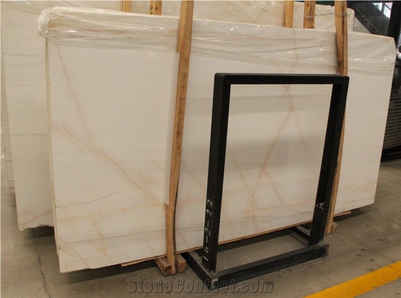 Turkey Marmara Dolomite Marble Golden Spider White Marble