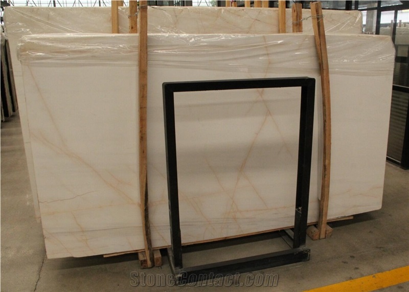 Turkey Marmara Dolomite Marble Golden Spider White Marble