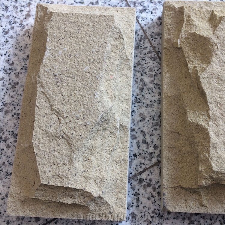 Beige Sand Stone Mushroom Beige Sandstone Rock for Walls