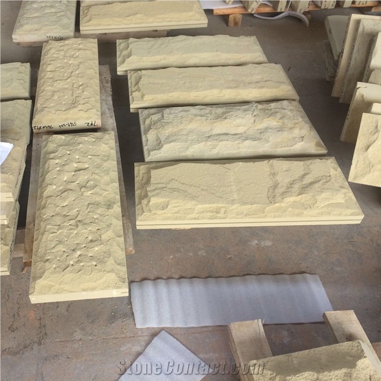 Beige Sand Stone Mushroom Beige Sandstone Rock for Walls