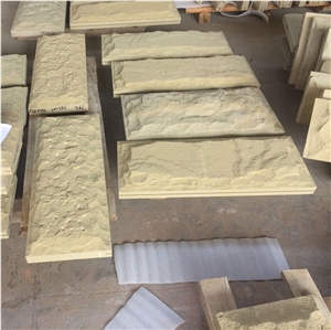 Beige Sand Stone Mushroom Beige Sandstone Rock for Walls