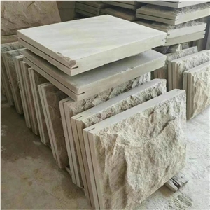 Beige Sandstone Mushroom Stone Natural Stone for Building