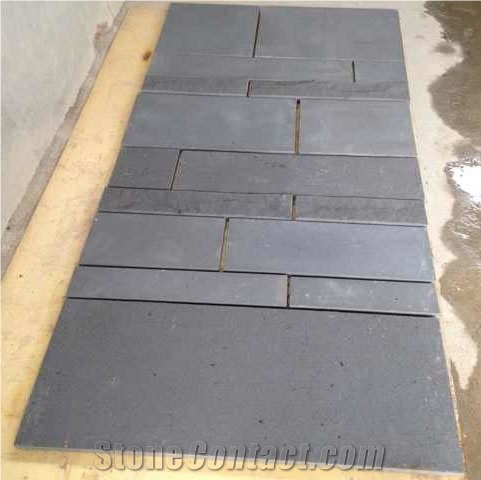 Black Sand Stone Landscape Black Sandstone Blocks