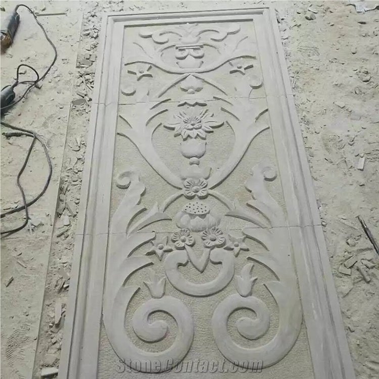 Chinese Sand Stone Relief Yellow Sandstone Relief